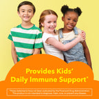 Lil Critters dietary gummy bears for kids immune defense showing natural colors without synthetic dyes