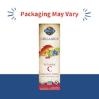 Garden of Life mykind Organics whole food Vitamin C oral spray supplement details