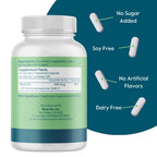 Bestvite Vitamin K2 K2VITAL formula clean label certification seals showing non GMO and gluten free