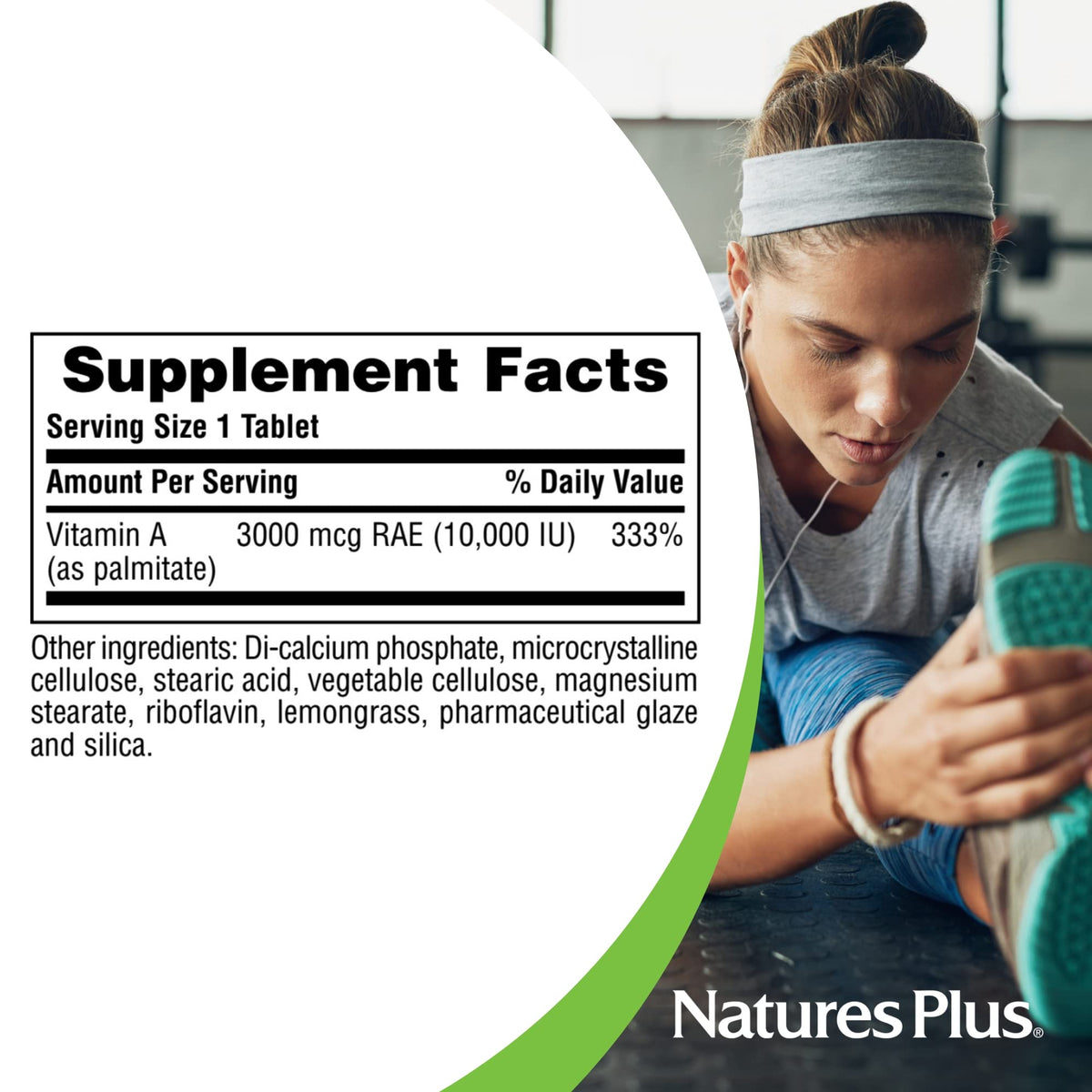 NaturesPlus Vitamin A for immune and eye health support