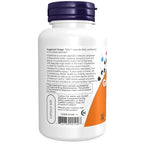 NOW Foods Glutathione 500 mg reduced active form capsules side view