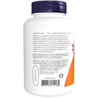 Now Foods Berberine Glucose Support bottle side view with MCT oil branding