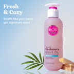 Eos moisturizing sensitive skin shave oil with shea butter