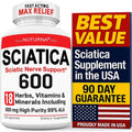 Spliferkou Sciatica Nerve Support Supplement front view bottle containing 120 capsules