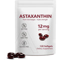 NenMaoKeNu Astaxanthin 12mg 120 softgels front view premium antioxidant supplement bottle