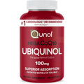 Qunol Mega Ubiquinol 100mg CoQ10 bottle front view