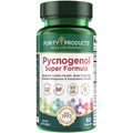 Purity Products Pycnogenol Super Formula 60 capsules front bottle view for cardiovascular health