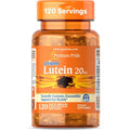 Puritan's Pride Lutigold Lutein 20mg with Zeaxanthin bottle front view