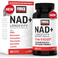 Best face moisturizer for dry skin alternative using Force Factor NAD longevity capsules
