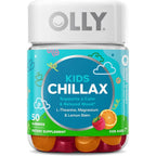 OLLY Kids Chillax Gummy bottle for children's relaxation