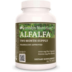Remedy’s Nutrition Alfalfa 1000mg vegan capsules front view