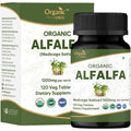 Organic Spree Alfalfa 120 Tablets bottle front view superfood supplement