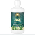 Real Aloe Organic Aloe Vera Juice front view bottle for digestive support