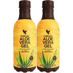 Forever Living 99.7 Percent Pure Inner Leaf Aloe Vera Gel 2 Pack front view
