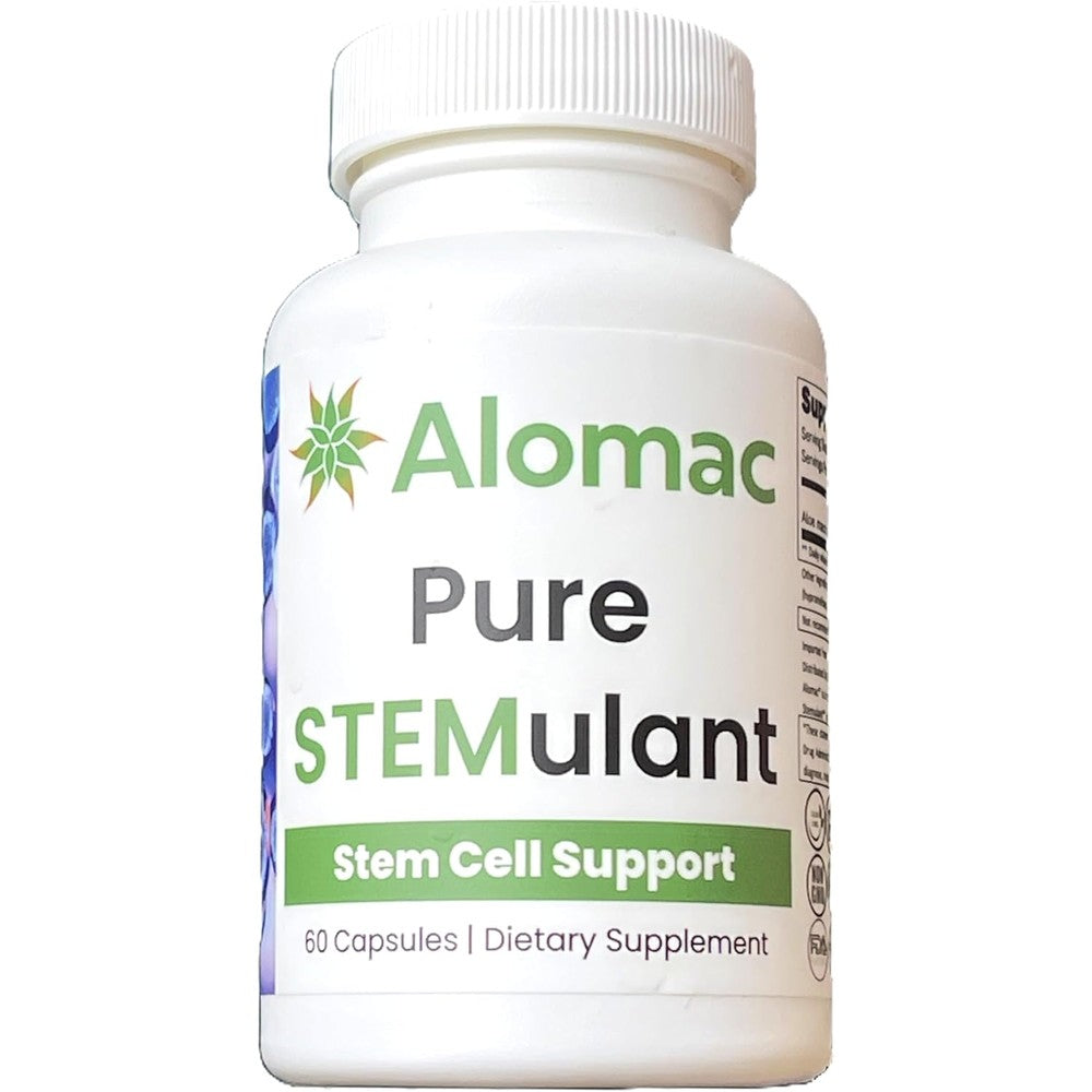 Alomac Pure STEMulant Aloe macroclada bottle front view