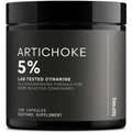 Toniiq Artichoke Extract 120 vegan capsules front view bottle showing premium silver text black label
