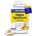 Enzymedica Digest Spectrum 120 capsules front view showing advanced digestive enzyme formula for food intolerances.