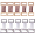 WLngtv metal bandage clips for securing crepe and compression wraps