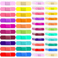 Abeillo Sublaga kids bandages 200 count front view neon colors