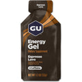 GU Energy original sports nutrition energy gel espresso love 24 count box front view for endurance athletes
