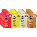 GU Energy Original Sports Nutrition Gels 24 Count Variety Pack front view for endurance athletes.