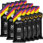 Precision Hydration PF30 Energy Gels pack of 15 front view for marathon runners.