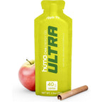 Huma Ultra Energy Gel Apple Pie 8 pack front view performance fuel