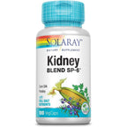 Solaray Kidney Blend SP-6 100 Vegan Capsules front bottle view for herbal kidney support.