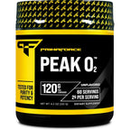 PrimaForce Peak O2 workout supplement bottle for athletic performance