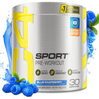 Cellucor C4 Sport Pre Workout Powder Blue Raspberry 30 servings container