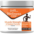 Life Extension Wellness Code Muscle Strength and Restore 94.2g powder tub