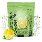 PowderVitamin Electrolytes Powder Plus Keto Lemonade front view 100 servings pouch