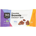 365 by Whole Foods Market Chocolate Brownie Energy Bar front packaging view authentic protein snack
