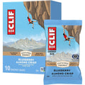 CLIF BAR Blueberry Almond Crisp Energy Protein Bars front view showing 10 pack box.