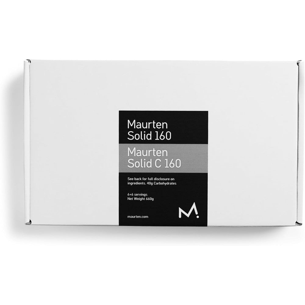 Maurten Energy Bar Mix Box front view showing 12 bars for endurance sports.