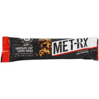 MET-Rx Big 100 Meal Replacement Bar Chocolate Chip Cookie Dough front packaging high protein snack