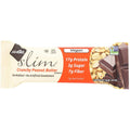 NuGo Slim Crunchy Peanut Butter 12 pack front view vegan protein snack