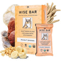 Wise Bar Adaptogen Mushroom Nutrition Bars 12 count pack front view for energy focus