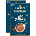 Liquid I.V. Hydration Multiplier Hot Chocolate front view of the two pack box.