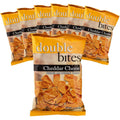Weight Loss Systems Cheddar Cheese Double Bites front view high protein chips