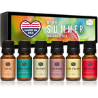 P&J Trading Summer Set 6-Pack Fragrance Oils front view for candle making