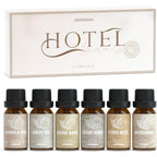 ARVIDSSON Hotel Diffuser Oils Gift Set front view showing six fragrance bottles.