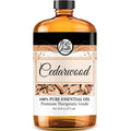 Oil of Youth Cedarwood Essential Oil 16 ounce bottle front view for aromatherapy