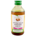 Vaidyaratnam Lakshadi Kera Thailam 200ml pack of 2 front view Ayurvedic massage oil