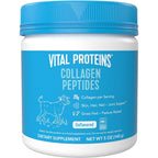 Vital Proteins Grass Fed Collagen Peptides front view of fourteen point three ounce canister for skin elasticity