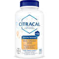 Citracal Slow Release 1200 Calcium with Vitamin D3 front view bottle for bone health supplement