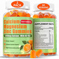 Bsstabbon Calcium Magnesium Zinc Gummies front view