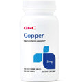 GNC Copper 2mg 100 Tablets front view bottle