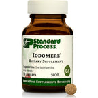 Standard Process Iodomere 90 Tablets front view for thyroid support