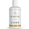 VTC 100 Percent Pure C8 MCT Oil front bottle view